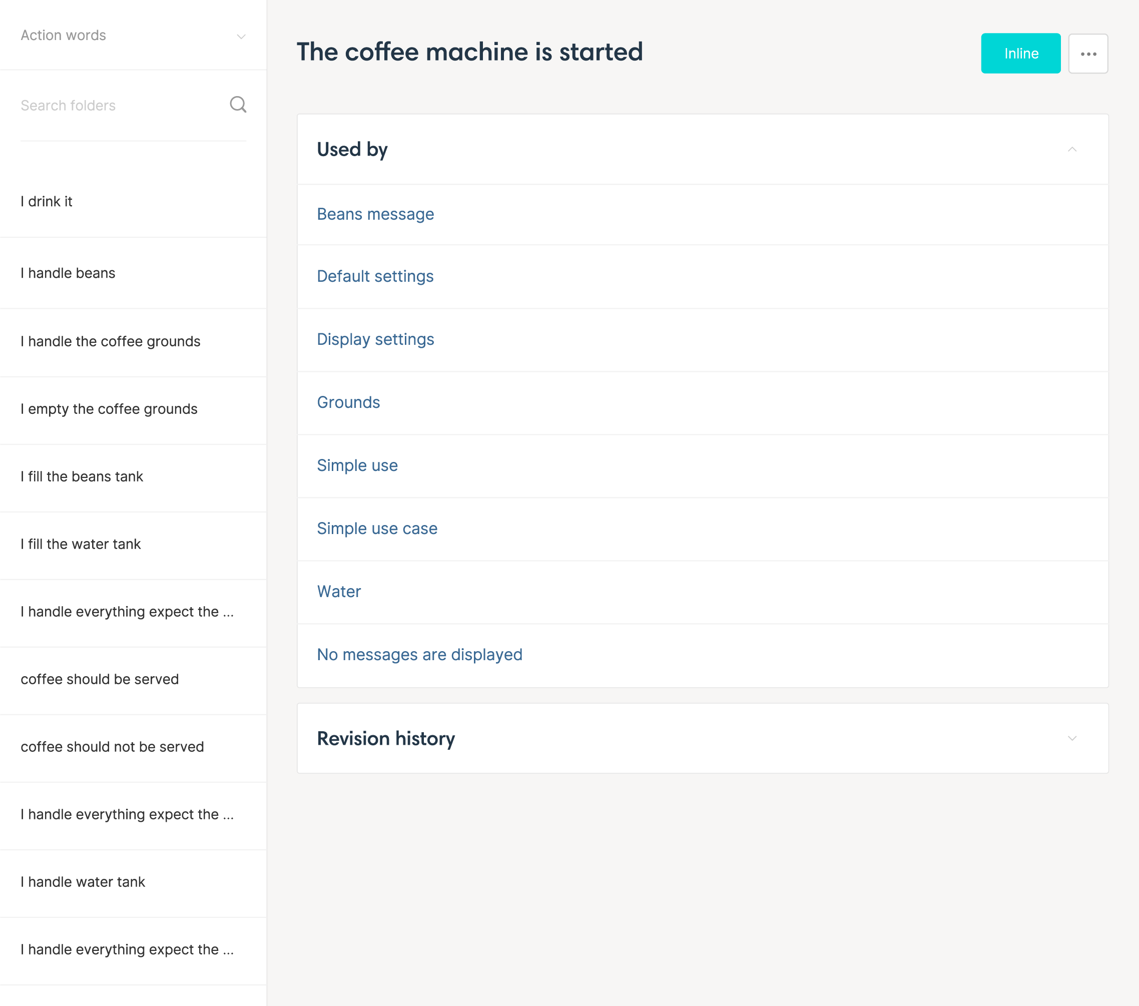 CucumberStudio reusable steps with Actionwords