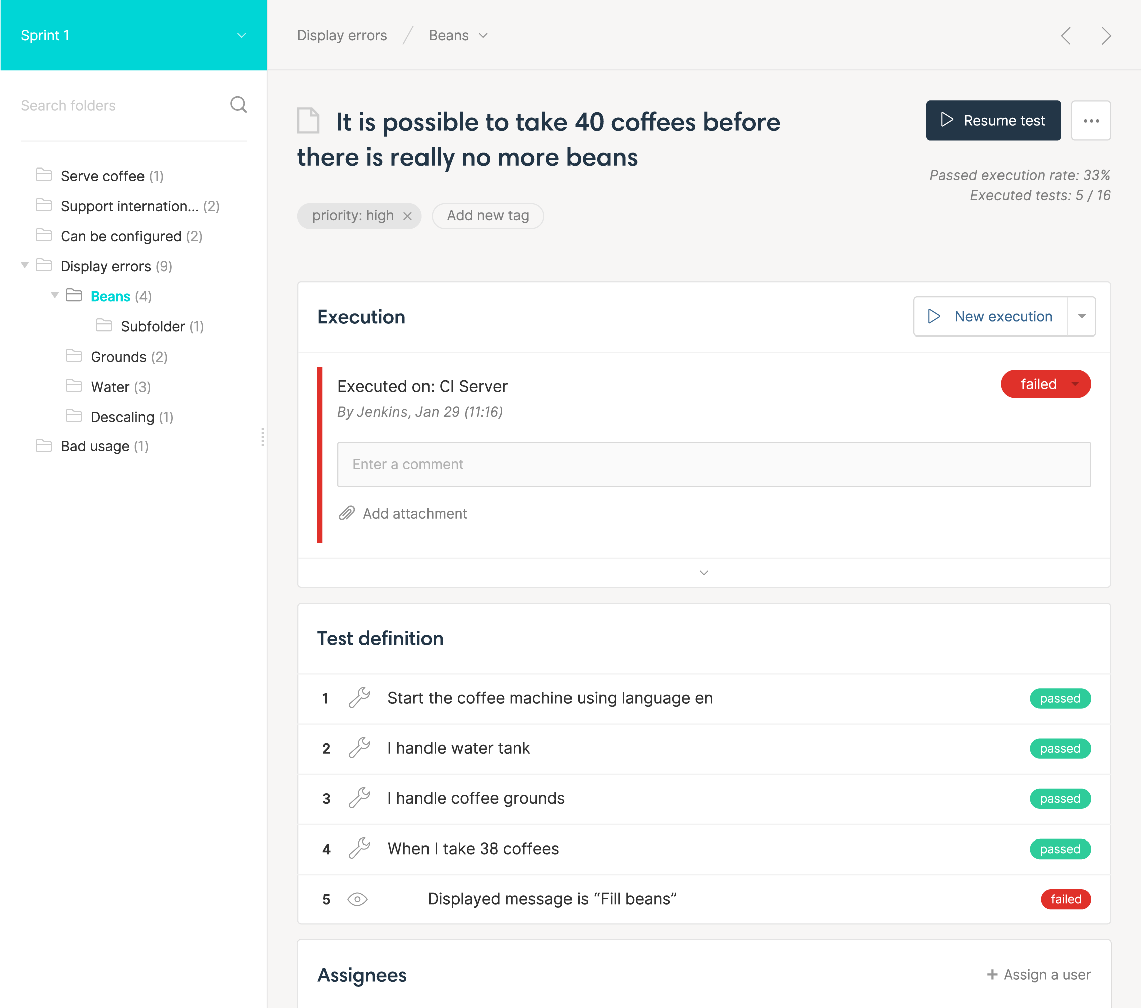 CucumberStudio CI/CD pipeline integration