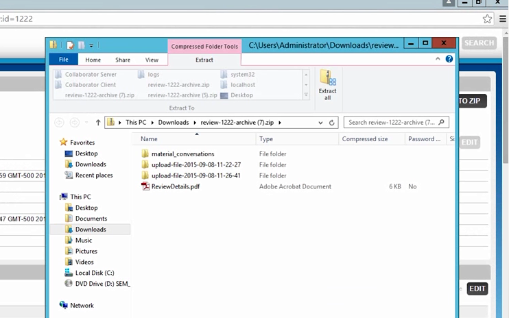 archive to zip 6