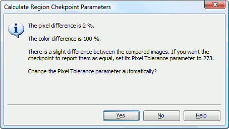 Adjusting region checkpoint parameters