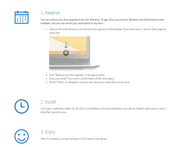 Reserve Install Enjoy