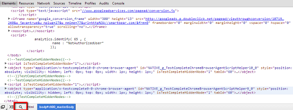 Xpath Expressions Magnify search-xpath-expression-testcomplete