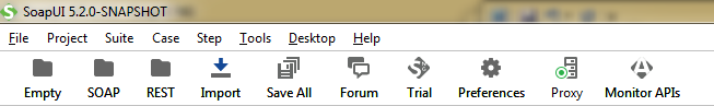 Action Toolbar in SoapUI 5.2 Now Includes API Monitoring