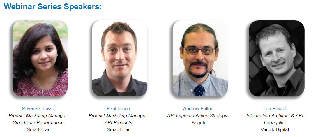Webinar Speakers API