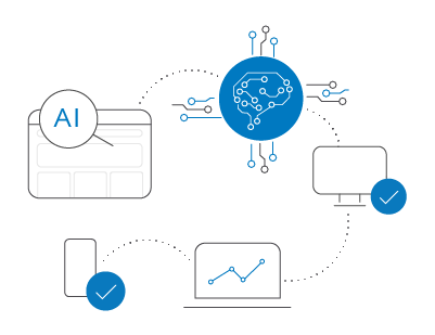 Machine learning sales ui testing