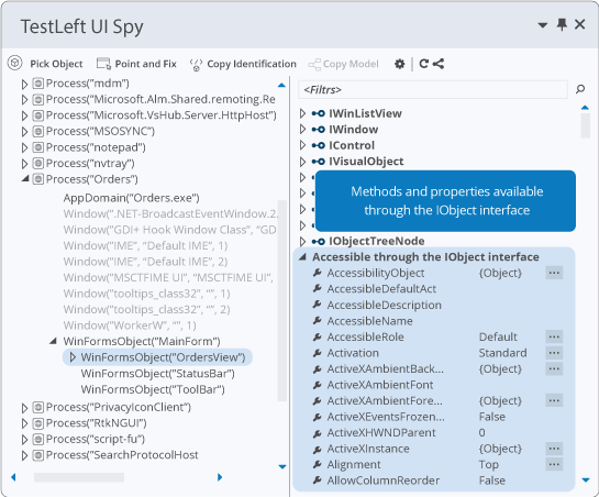 Auto-generate Application Methods with our Object UI Spy