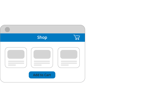 DejaClick recording a browser transaction