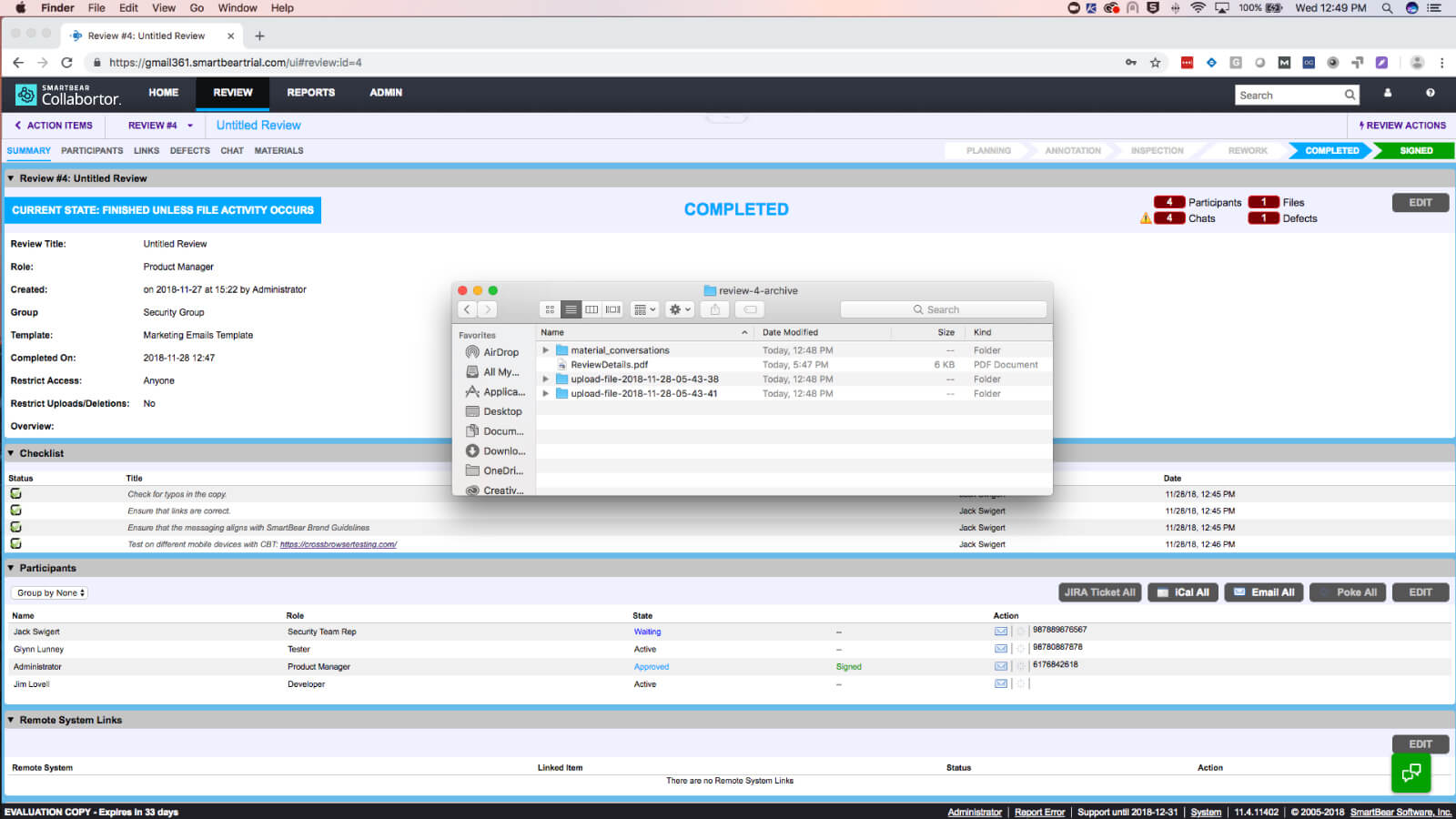 Save Your Peer & Reviews to a Zip File