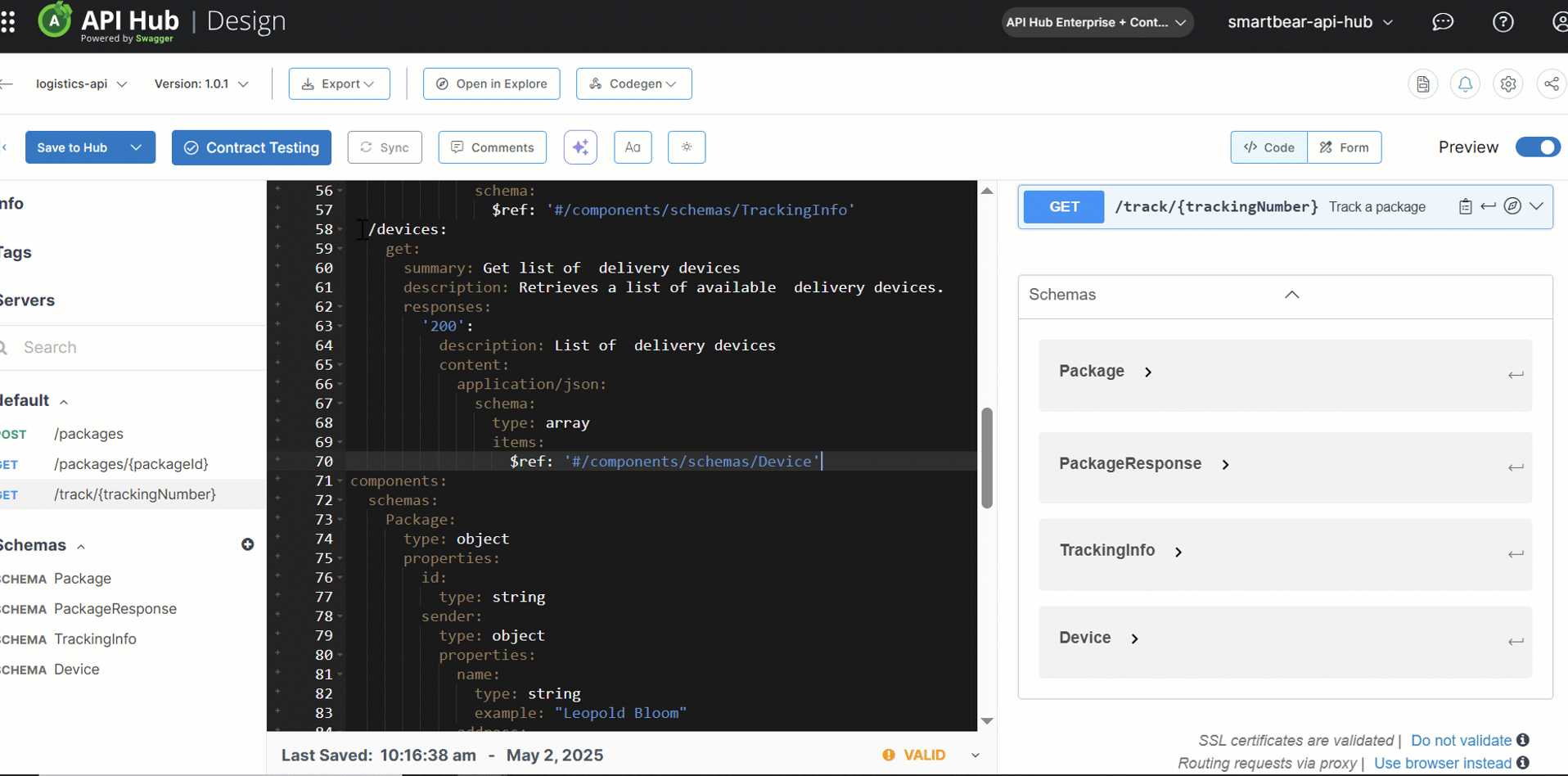 Validate API behavior with automated assertions and detailed response insights.