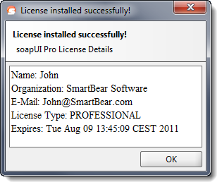 Install succesful