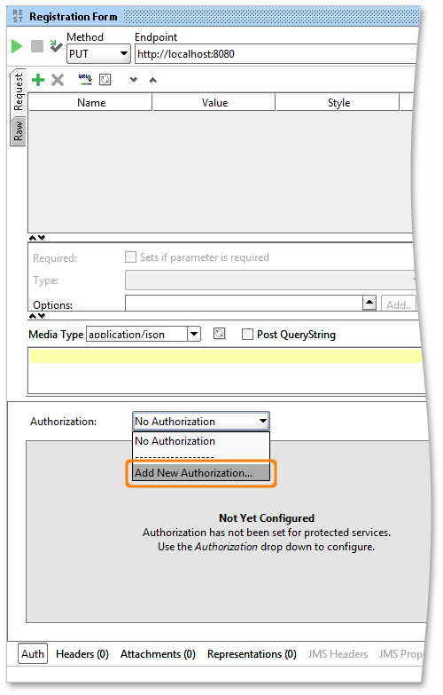 Process/Web Service - Bearer Token Authentication