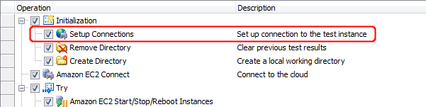 Setup Connections