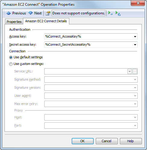 Set Access Keys