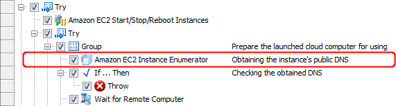 Step 3 operation