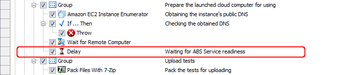 The Delay operation