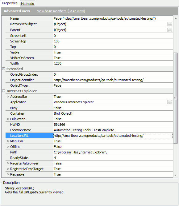 Microsoft Engine in Object Browser