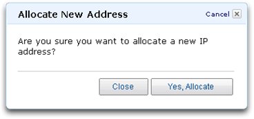 Confirming the association of the new elastic IP