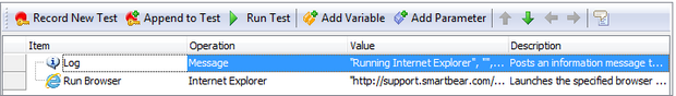 The RunningBrowser Test