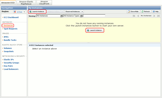 Amazon Web Services EC2 Instances