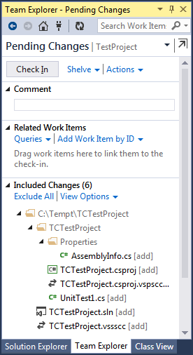 Check in your automated test