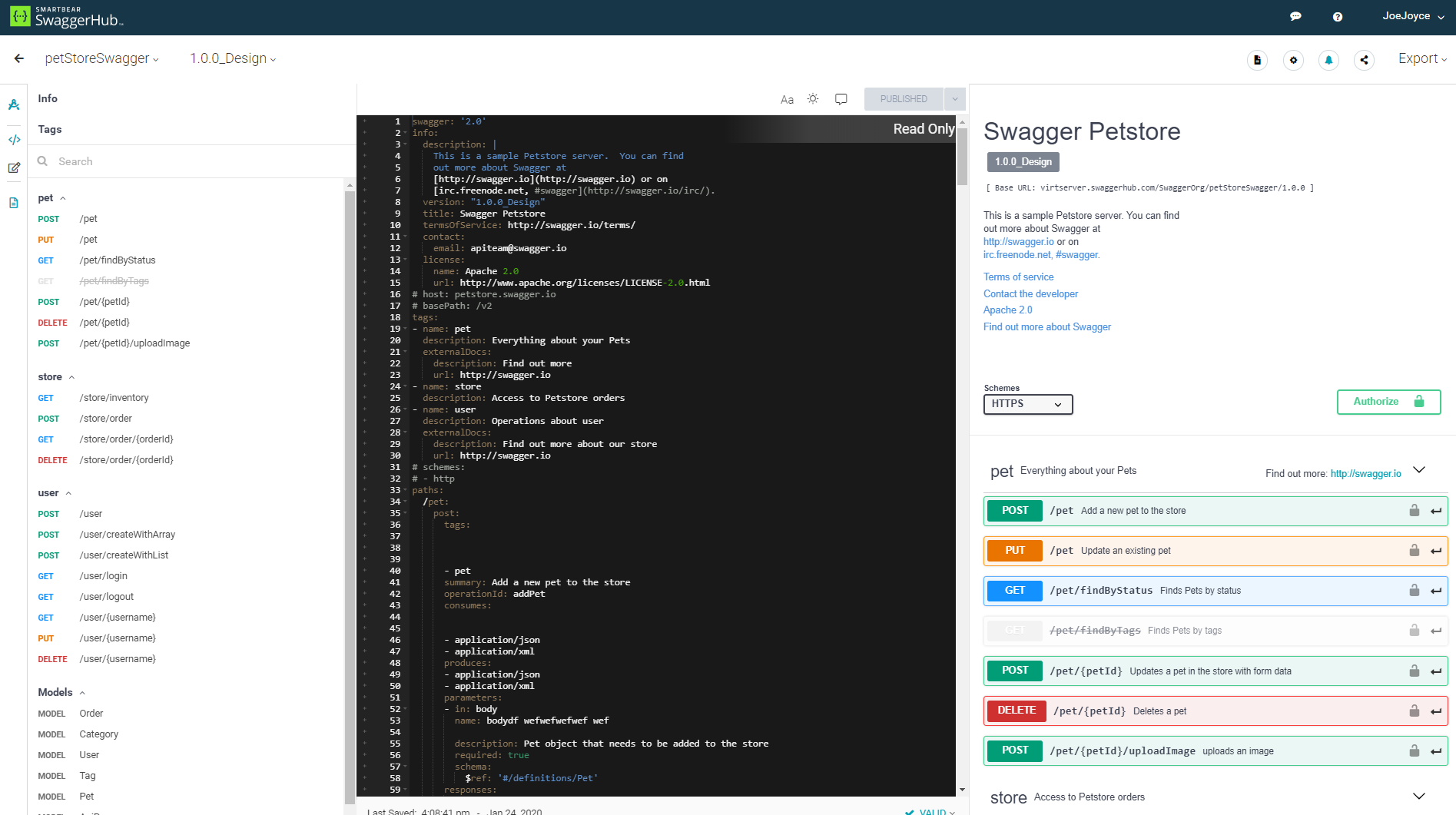 SwaggerHub | API Design and Documentation with OpenAPI